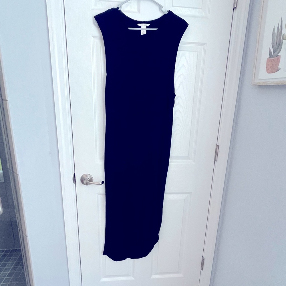 H and m basics collection long dress.